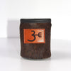Bison Leather & Cowhide Can Holder