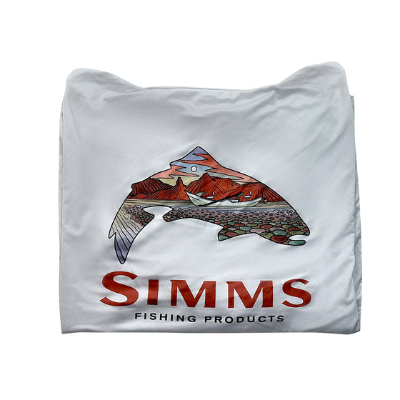 SIMMS Tech Artist Series Trout Logo Flame