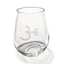  Etched Crystal White Wine Glass