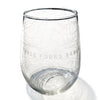 Custom Cartography Etched Wine Glass