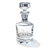 Etched Crystal Whiskey Decanter Set