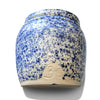 Blue Splatter Vase