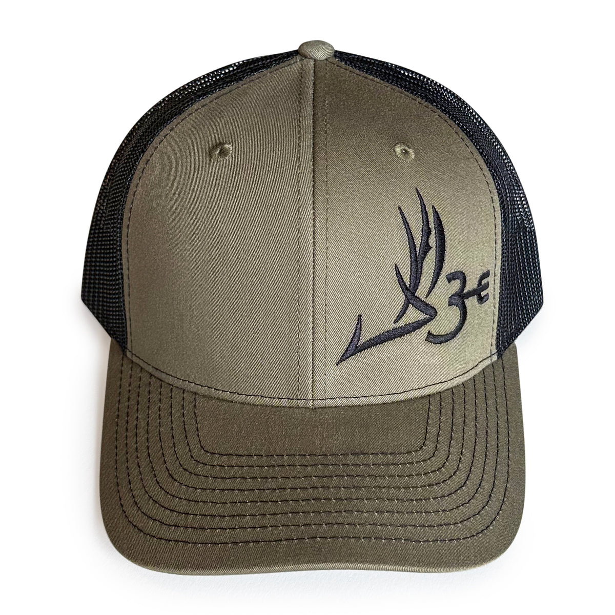 Custom Three Forks Ranch Deer Logo Hat