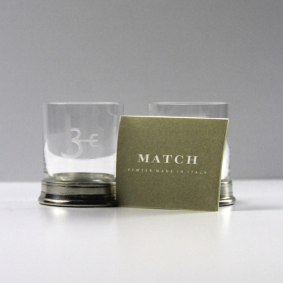 3F Etched Neat Shot Glass