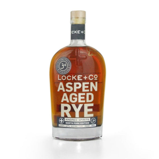 The North Fork Edition Aspen Aged Single Barrel Rye Whiskey