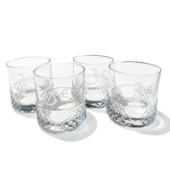Roma Double Old Fashion Crystal Glass